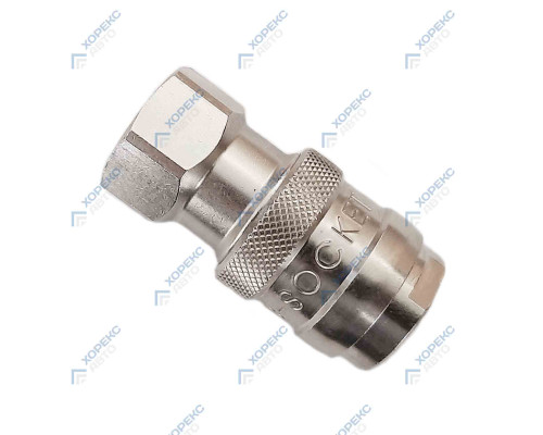 Быстроразъем пневматический с внутренней резьбой 1/2" стандарт EUROPEAN DN 10 сечение 10 мм — купить с доставкой и гарантией качества