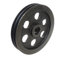 Шкив передний 34 мм для 4-х стоечного подъемника Хорекс Авто (двухручейковый) Шкив передний 34 мм для 4-х стоечного подъемника Хорекс Авто (двухручейковый)