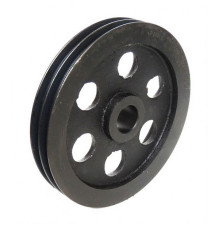 Шкив передний 34 мм для 4-х стоечного подъемника Хорекс Авто (двухручейковый)