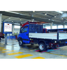 Тормозной стенд MBT 3200 LON с допустимой нагрузкой на ось до 8 т