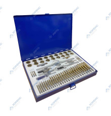 Набор приспособлений для восстановления наружных и внутренних резьб (54 предмета) Хорекс Авто HZ 31.1.004S