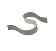 Лента световозвращаемая серая 65% полиэстер 35% хлопок ширина 2.5 см