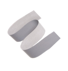 Пленка (лента) световозвращающая серая 65% полиэстер 35% хлопок ширина 3 см