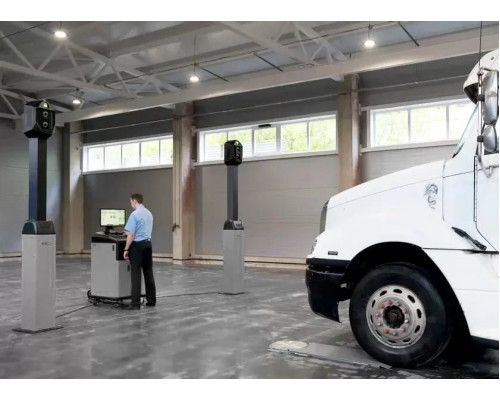 Стенд развал-схождения 3D для грузовых автомобилей ТехноВектор 7 Truck 7204 HTS4 — купить с доставкой и гарантией качества