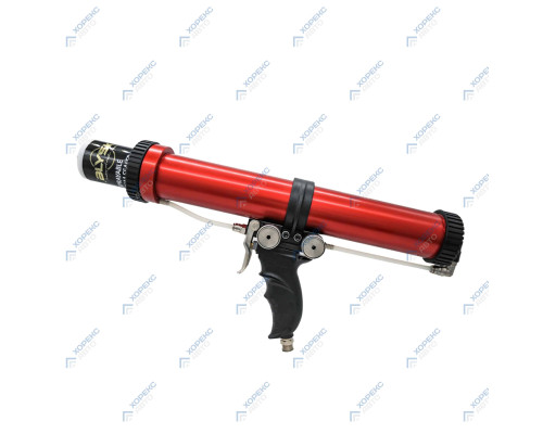 Пистолет пневматический универсальный для нанесения однокомпонентных распыляемых и не распыляемых герметиков в картриджах и тубах AH095701 — купить с доставкой и гарантией качества