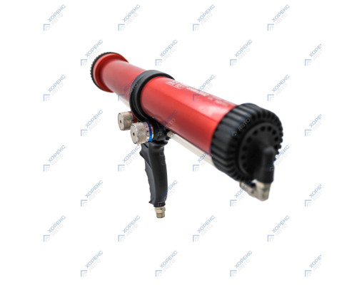 Пистолет пневматический универсальный для нанесения однокомпонентных распыляемых и не распыляемых герметиков в картриджах и тубах AH095701 — купить с доставкой и гарантией качества