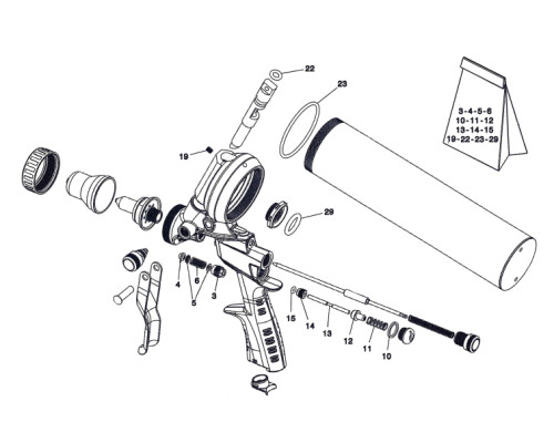 Ремкомплект для пистолета F1/SAM MY2020 11/A — купить с доставкой и гарантией качества