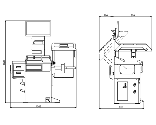 Балансировочный станок ТехноВектор IPRO BM4 — купить с доставкой и гарантией качества