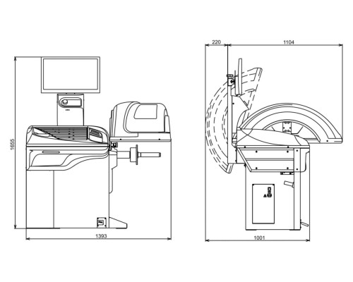Балансировочный станок ТехноВектор IPRO BM7 — купить с доставкой и гарантией качества