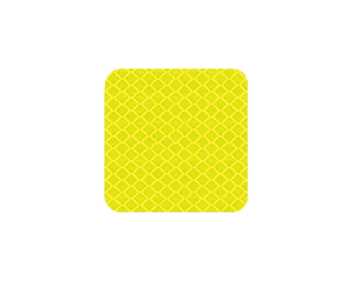 Лист световозвращаемый желтая 47см х 47см — купить с доставкой и гарантией качества