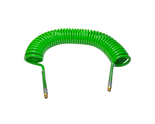 Пневмошланг витой 16 х 12 - 15 м НР 1/2" Гамматест (без быстроразъемов) — купить с доставкой и гарантией качества