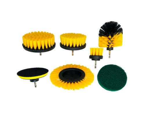 Набор щеток для детейлинга 7 предметов — купить с доставкой и гарантией качества