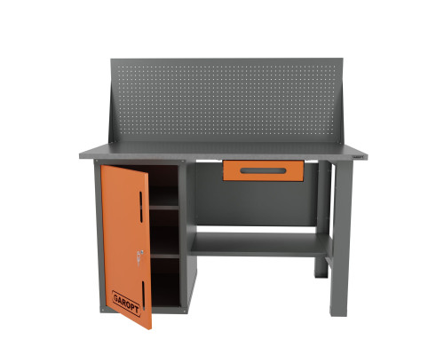Верстак однотумбовый с ящиком и экраном 1400*700 GAROPT оранжевая — купить с доставкой и гарантией качества Верстак однотумбовый с ящиком и экраном 1400*700 GAROPT оранжевая — купить с доставкой и гарантией качества