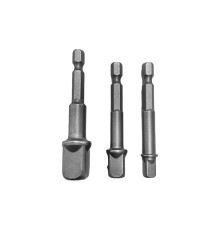 Набор переходников под шуруповерт (1/4" 3/8" 1/2") Гамматест GT1Y043