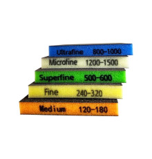 Губка двухсторонняя 120х98х13 мм Superfine GTA107F-SF