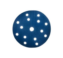 Шлифлист d150 мм 15 отверстий P150 (цирконий на пленке) Гамматест GTA210F150