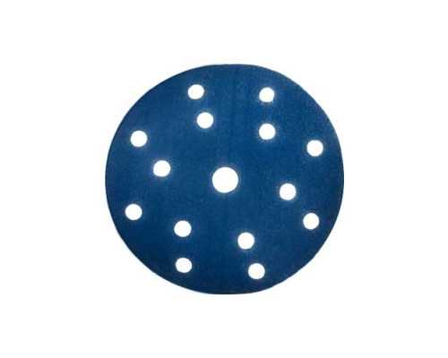 Шлифлист d150 мм 15 отверстий P400 (цирконий на пленке) Гамматест GTA210F400 — с доставкой и гарантией качества