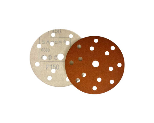 Шлифлист d150 мм 15 отверстий P120 (керамика на бумаге) Гамматест GTA212F120 — с доставкой и гарантией качества