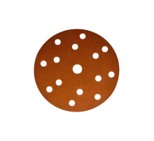 Шлифлист d150 мм 15 отверстий P80 (керамика на бумаге) Гамматест GTA212F080