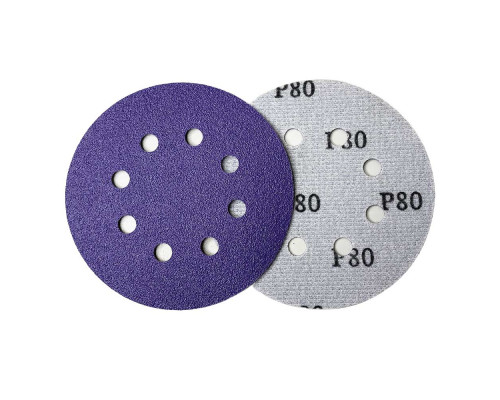 Шлифлист d125 мм 8 отверстий P180 GTA214F180 — с доставкой и гарантией качества
