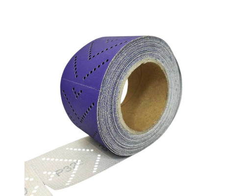 Шлифлист 70 мм х 12 м отрывной мультипылеотвод P220 (керамика на бумаге) GTA297F220 — с доставкой и гарантией качества