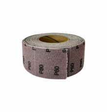 Шлифлист на сетке 70 мм х 12 м P80 (оксид алюминия) Гамматест GTA602F080