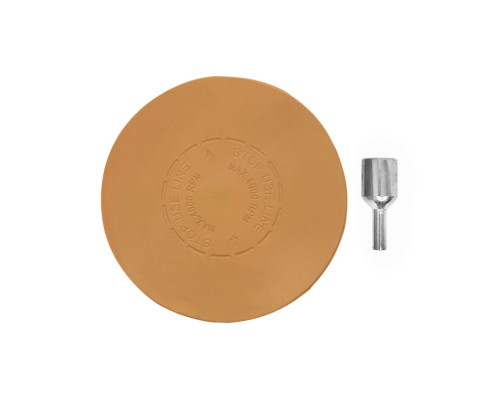 Диск 4" зачистной резиновый зубчатый (левое вращение) Гамматест GTK4003 — с доставкой и гарантией качества