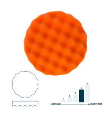 Полировальный круг 150 мм оранжевый ГАММАТЕСТ GTK4062