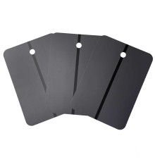 Пластина металлическая для пробных выкрасов темно-серая 148 x 105 мм упаковка - 100 шт