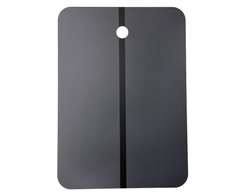 Пластина металлическая для пробных выкрасов темно-серая 148 x 105 мм упаковка - 100 шт — купить с доставкой и гарантией качества