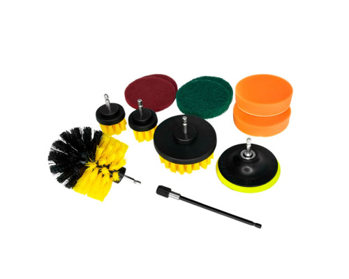 Набор щеток для детейлинга 11 предметов — купить с доставкой и гарантией качества