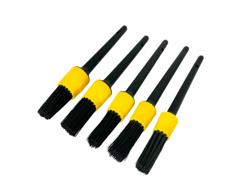 Набор кистей для детейлинга 5 предметов — купить с доставкой и гарантией качества