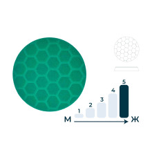 Губка полировочная зеленая GTT4214