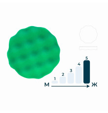 Губка полировочная зеленая GTT4238