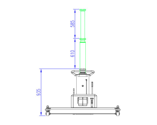 Подъемник напольный канавный г/п 15 т Хорекс Авто HL16A(W) — купить с доставкой и гарантией качества