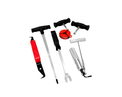 Набор приспособлений для демонтажа автомобильных стекол 7 предметов Хорекс Авто HZ 25.1.184SK — купить с доставкой и гарантией качества Набор приспособлений для демонтажа автомобильных стекол 7 предметов Хорекс Авто HZ 25.1.184SK — купить с доставкой и гарантией качества