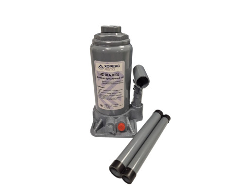 Домкрат бутылочный 10 т Хорекс Авто HZ 01.4.010J — купить с доставкой и гарантией качества