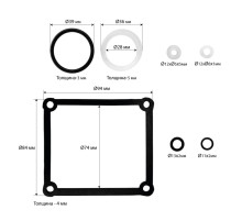 Ремонтный комплект насоса гидравлического пресса Хорекс Авто HZ 01.1.030J