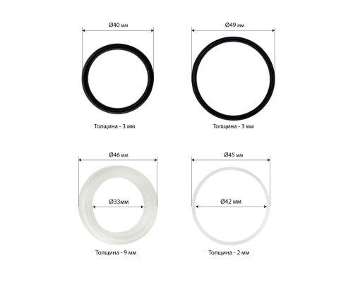 Ремонтный комплект цилиндра обратного действия 10 т Хорекс Авто HZ 02.2.012J — с доставкой и гарантией качества