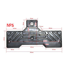 Накладка резиновая на отжим борта шины Хорекс Авто HZ 08.300.124