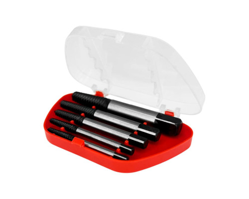 Набор экстракторов для поврежденных болтов 5 предметов (3-19 мм) Хорекс Авто HZ 24.1.061W — с доставкой и гарантией качества