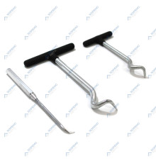 Набор крючков для демонтажа уплотнительных колец и сальников (3 предмета) Хорекс Авто HZ 25.1.120S