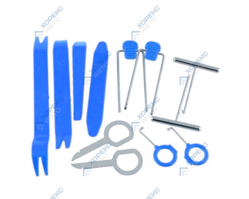 Набор для снятия внутренней обшивки автомобиля (12 предметов) Хорекс Авто HZ 25.1.181S — купить с доставкой и гарантией качества