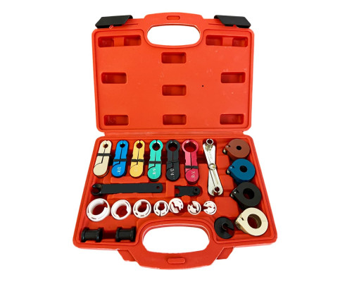 Набор приспособлений для разъединения трубопроводов (22 предметов) Хорекс Авто HZ 25.1.253SK — купить с доставкой и гарантией качества