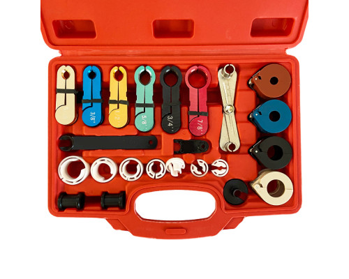 Набор приспособлений для разъединения трубопроводов (22 предметов) Хорекс Авто HZ 25.1.253SK — купить с доставкой и гарантией качества