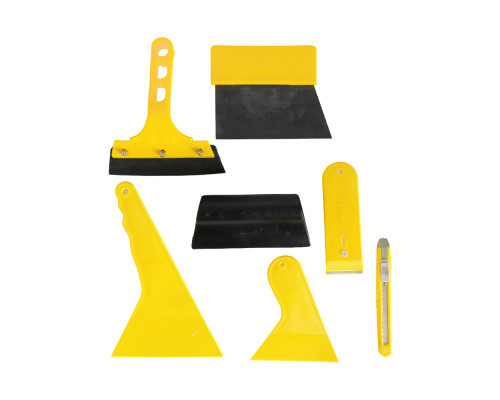 Набор приспособлений для тонировки и оклейки пленкой (7 предметов) Хорекс Авто HZ 25.1.263SK — купить с доставкой и гарантией качества