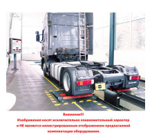 Роликовый тормозной стенд с нагрузкой на ось до 13т MBT 4200 LON W CLASSIC