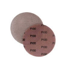 Диск шлифовальный на сетке D150 мм P100 Velcro (тип зерна – оксид алюминия) Гамматест MA100M
