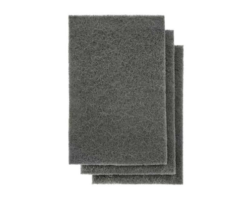 Нетканый абразив P1500 (тип зерна - оксид алюминия/карбид кремния) серого цвета толщина 9~10 мм (Размер 152х229 мм) Гамматест ММ1500 — купить с доставкой и гарантией качества