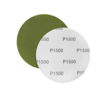 Диск шлифовальный с пирамидальной абразивной пленкой D150 мм P1500 Velcro (зерно – карбид кремния серого цвета) Гамматест PR150BP1500